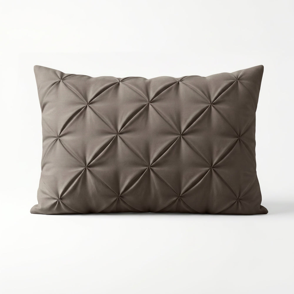 Lazy Pintuck Kissenbezüge 2Pack Taupe 60 x 70