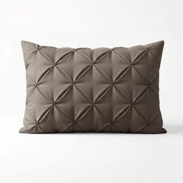 Lazy Pintuck Kissenbezüge 2Pack Taupe 60 x 70