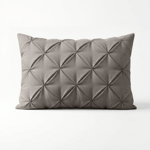 Lazy Pintuck Kissenbezüge 2Pack Taupe/Grau 60 x 70