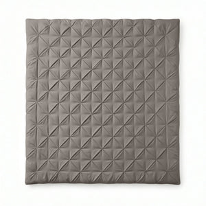 Bettdecke Ohne Bezug - Lazy Bettdecke Pintuck Taupe/Grau