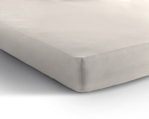 Enkel Jersey 135 gr. Spannbettlaken Creme