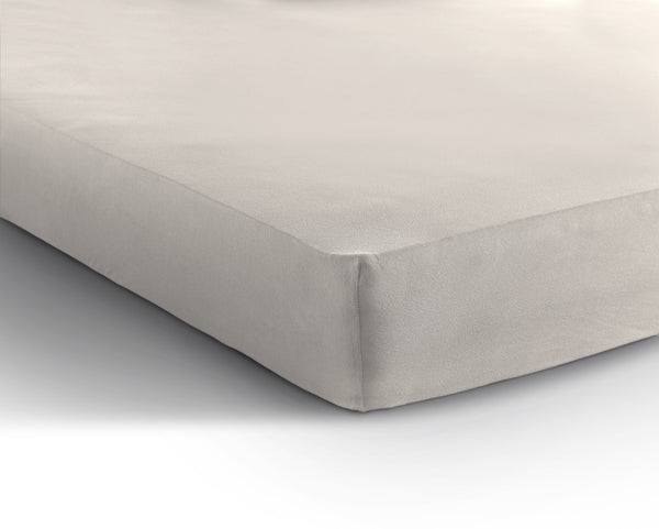 Enkel Jersey 135 gr. Spannbettlaken Creme
