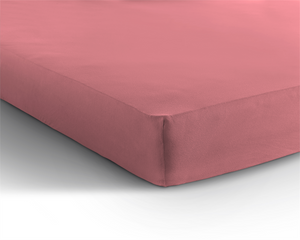 Dubbel Jersey 220 gr. Spannbettlaken Rosa