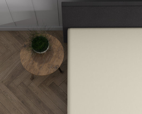 Dubbel Jersey 220 gr. Spannbettlaken Creme
