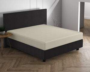 Dubbel Jersey 220 gr. Spannbettlaken Creme