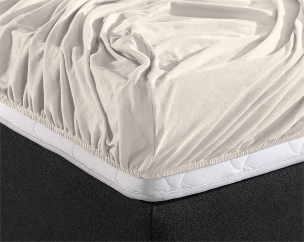 Dubbel Jersey 220 gr. Spannbettlaken Creme