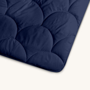 Bettdecke Ohne Bezug - Eazzzy Bettdecke Donkerblauw