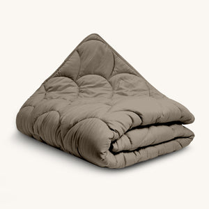Bettdecke Ohne Bezug - Eazzzy Bettdecke Taupe