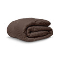 Bettdecke Ohne Bezug - Lileo EasyDekbed™ Tufted Waves – Braun