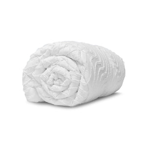 Bettdecke Ohne Bezug - Lileo EasyDekbed™ Tufted Waves – Weiß
