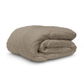 Bettdecke Ohne Bezug - Lileo EasyDekbed™ Tufted Waves – Taupe