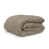 Bettdecke Ohne Bezug - Lileo EasyDekbed™ Tufted Waves – Taupe