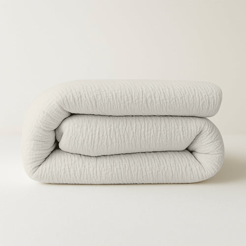 Bettdecke Ohne Bezug - Lileo EasyBed™ Musselin – Off-White
