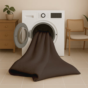 Bettdecke Ohne Bezug - Lileo EasyBed™ Musselin – Chocolate