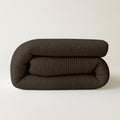 Bettdecke Ohne Bezug - Lileo EasyBed™ Musselin – Chocolate