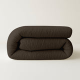 Bettdecke Ohne Bezug - Lileo EasyBed™ Musselin – Chocolate