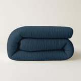 Bettdecke Ohne Bezug - Lileo EasyBed™ Musselin- Petrol