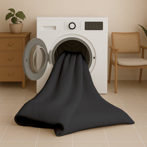 Bettdecke Ohne Bezug - Lileo EasyBed™ Musselin – Donkergrijs