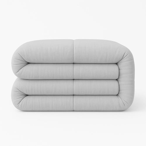 Bettdecke Ohne Bezug - Lileo EasyBed™ Vintage Basic – Silver Grey