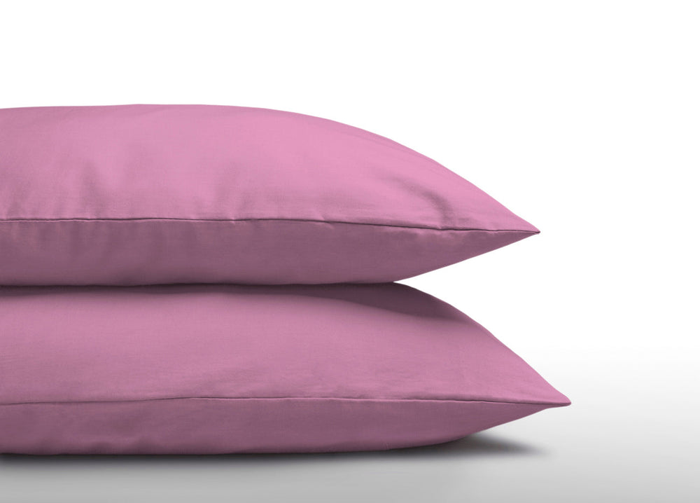 Baumwoll 2-in-1 Kissenbezüge Rosa