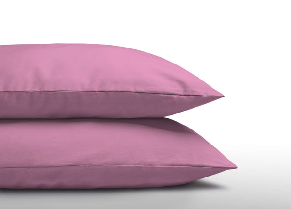 Baumwoll 2-in-1 Kissenbezüge Rosa