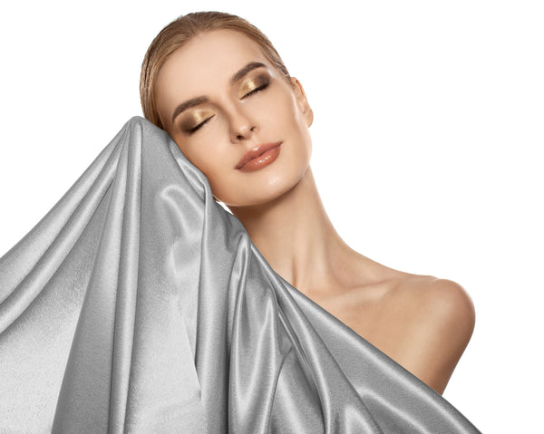 Beauty Skin Care Kissenbezug Silber