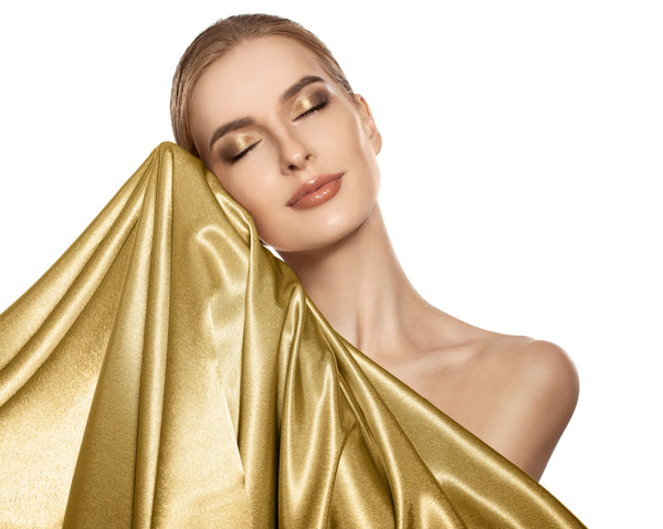 Beauty Skin Care Kissenbezug Gold