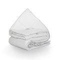 Perkal Cotton Touch Einzel Bettdecke White