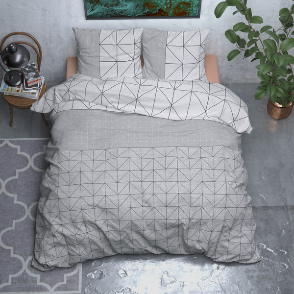 Flanel Gino Grau