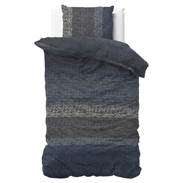 Flanel Gradient Knits Blau