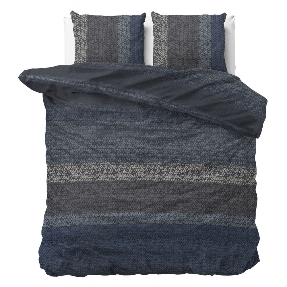 Flanel Gradient Knits Blau