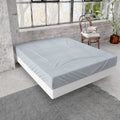 Flanell Premium Spannbettlaken Grau