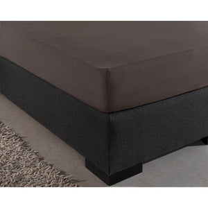 Dubbel Jersey 220 gr. Spannbettlaken Deep Taupe