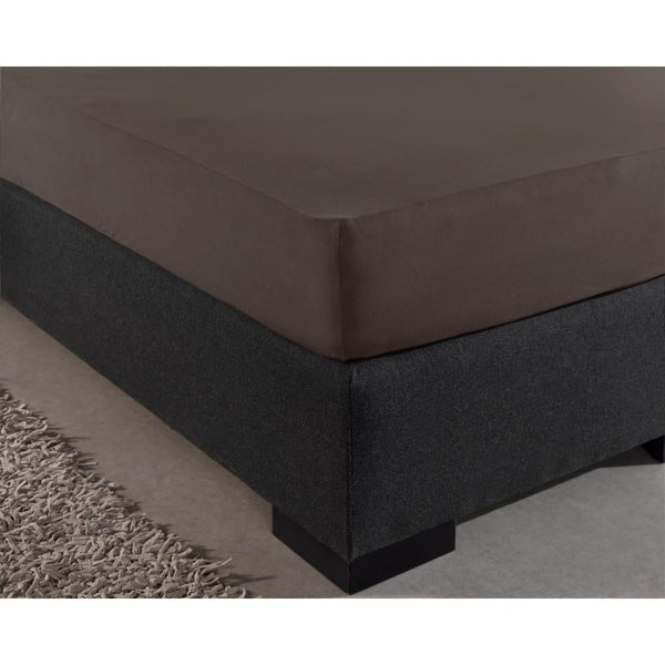 Dubbel Jersey 220 gr. Spannbettlaken Deep Taupe