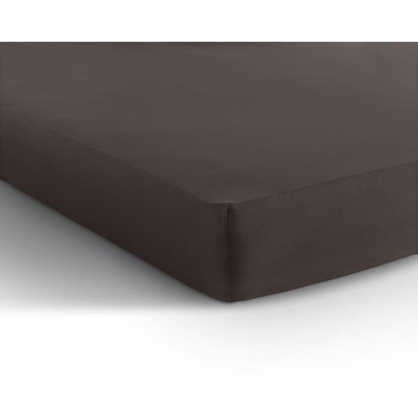 Dubbel Jersey 220 gr. Spannbettlaken Deep Taupe