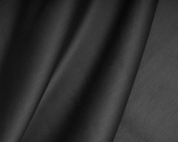 Topper Satin Spannbettlaken Schwarz