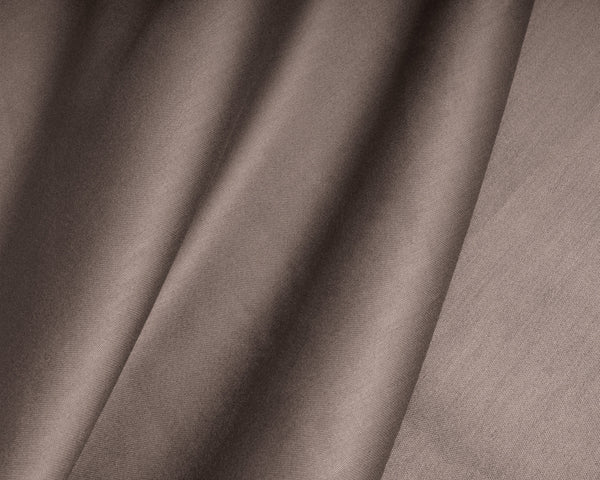 Topper Satin Spannbettlaken Taupe