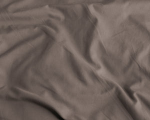 Satin 2-in-1 Kissenbezüge Taupe