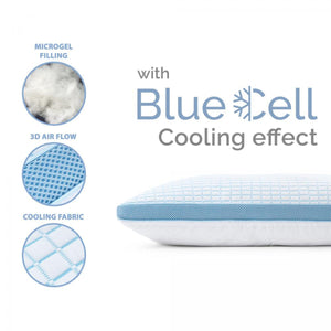 3D Blue Cell Tech Verkoelend Microgel Kussen