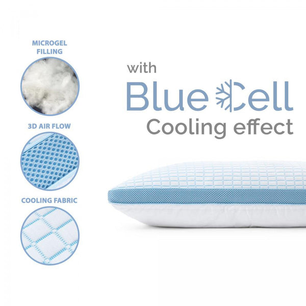 3D Blue Cell Tech Verkoelend Microgel Kussen
