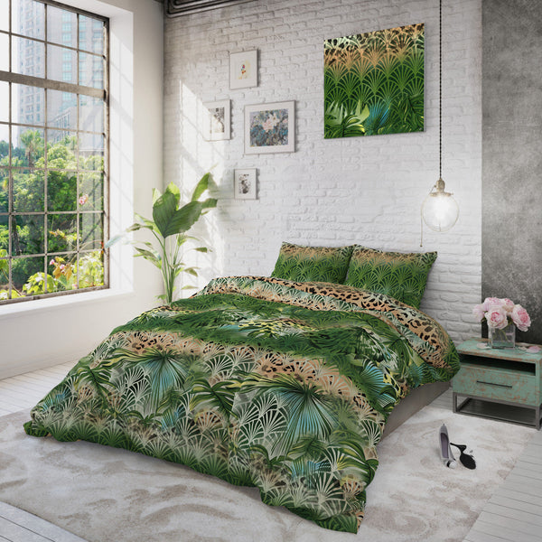 Trendy Jungle Grün
