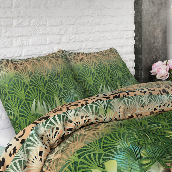 Trendy Jungle Grün