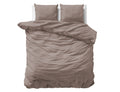 Bettbezug - Uni Satin Taupe