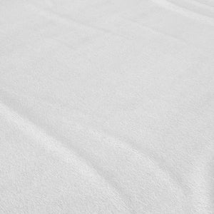 Flanell Basic Spannbettlaken Weiß