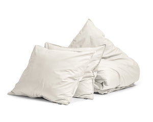 Bettbezug - Egyptisch Baumwolle uni Creme