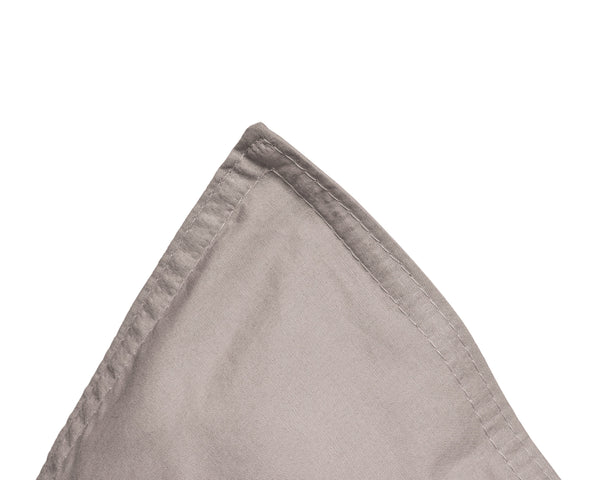 Bettbezug - Egyptisch Baumwolle Uni Taupe