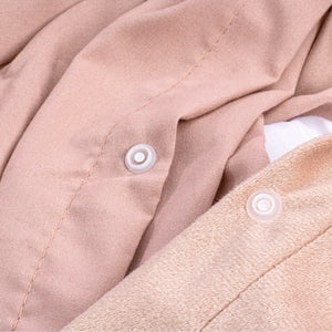 Velvet Uni Dekbedovertrek Rosa