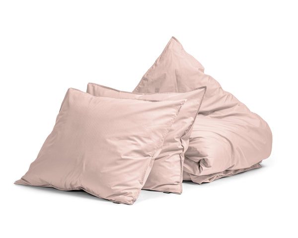 Bettbezug - Egyptisch Baumwolle uni Rosa