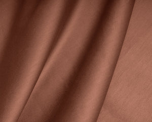 Topper Satin Spannbettlaken Braun