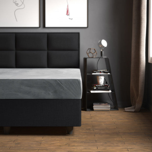 Velvet Hoeslaken Grau
